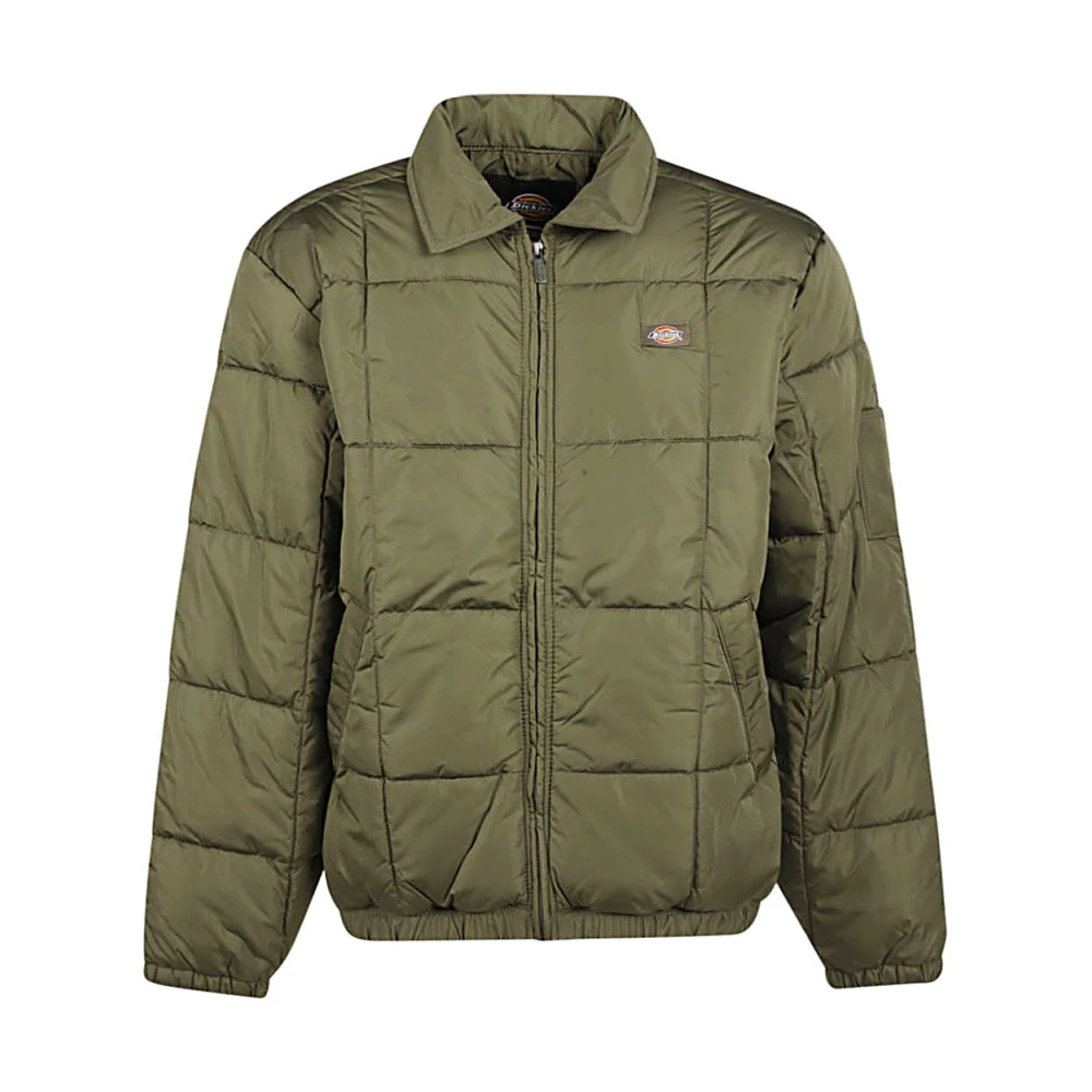 Dickies Groene Puffer Donsjas voor Heren Green Heren