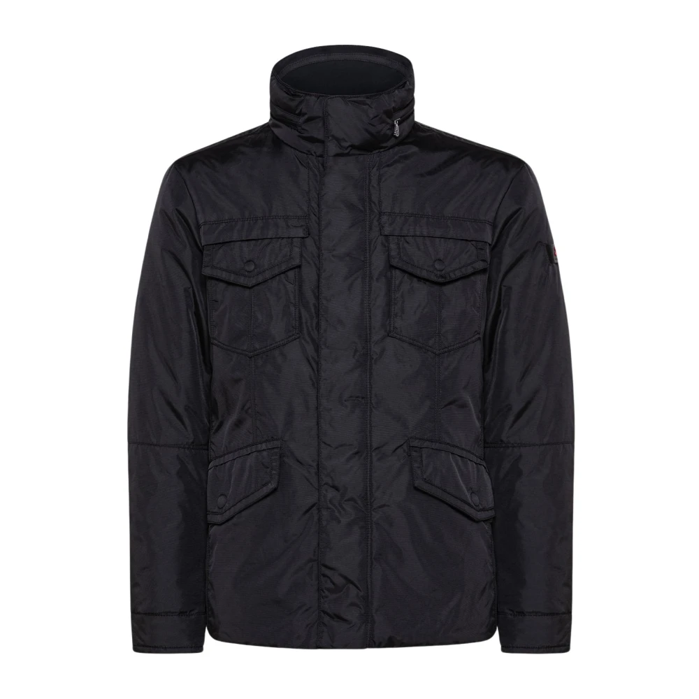 Peuterey Men's Black Urban Military Style Field Jacket - Winter Jackets - 2XL - Jackets