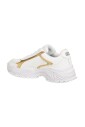 sneakers-blanches-et-dorees-avec-logo