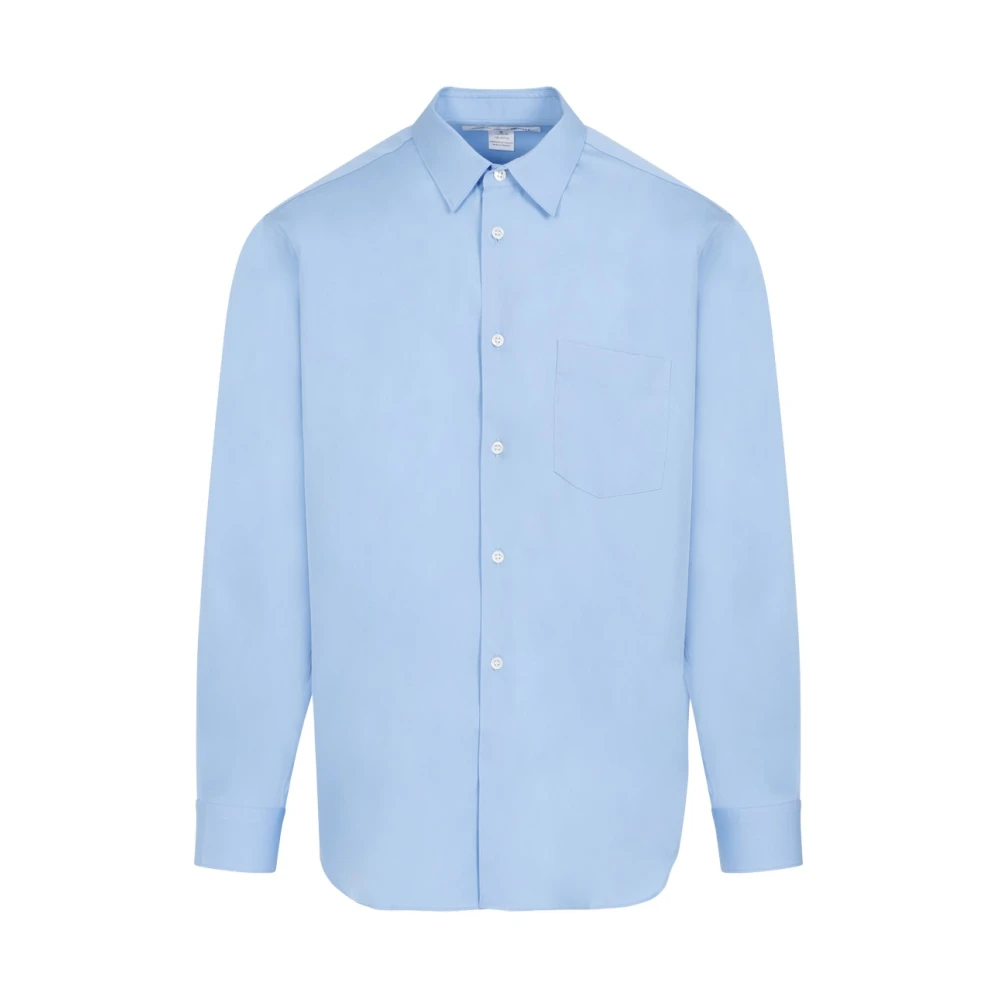 Comme des Garçons Katoenen Shirt 6 SKY Blue Heren