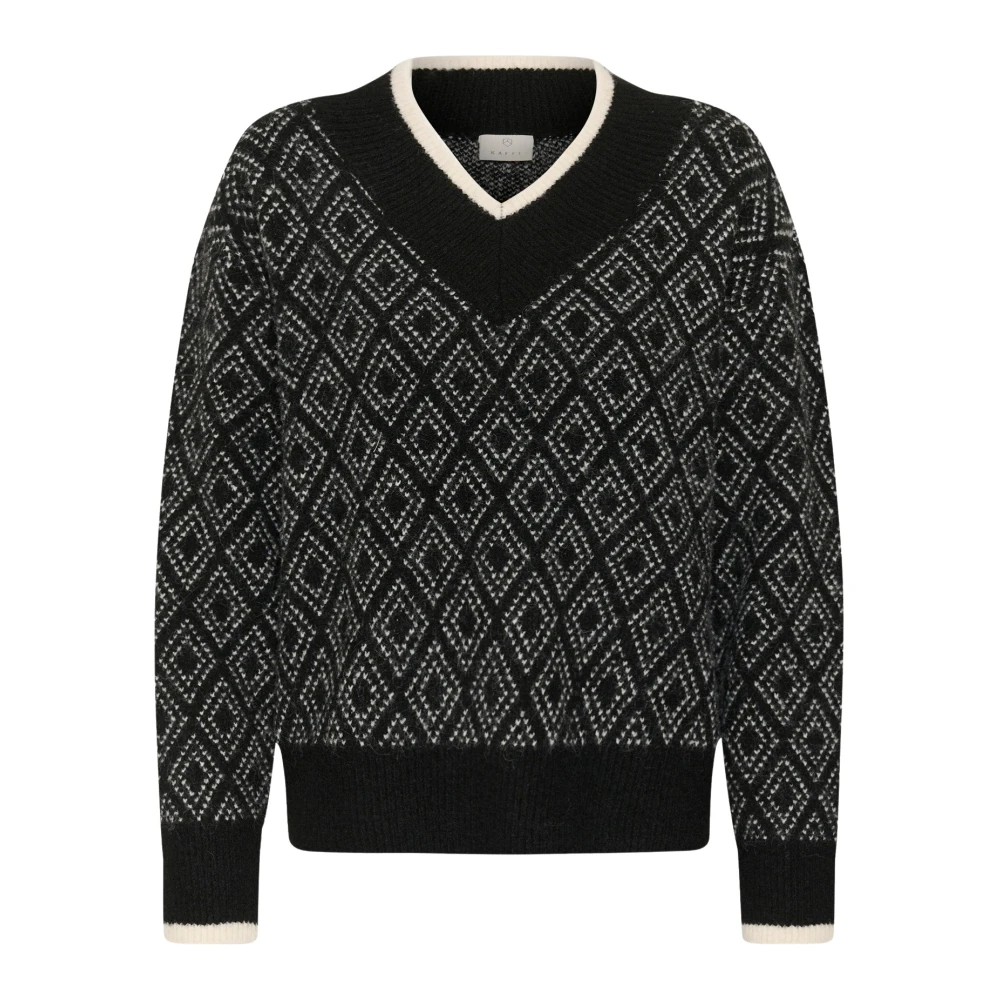 Kaffe Damen Noir Pullover Sirens Knit - Bild 2
