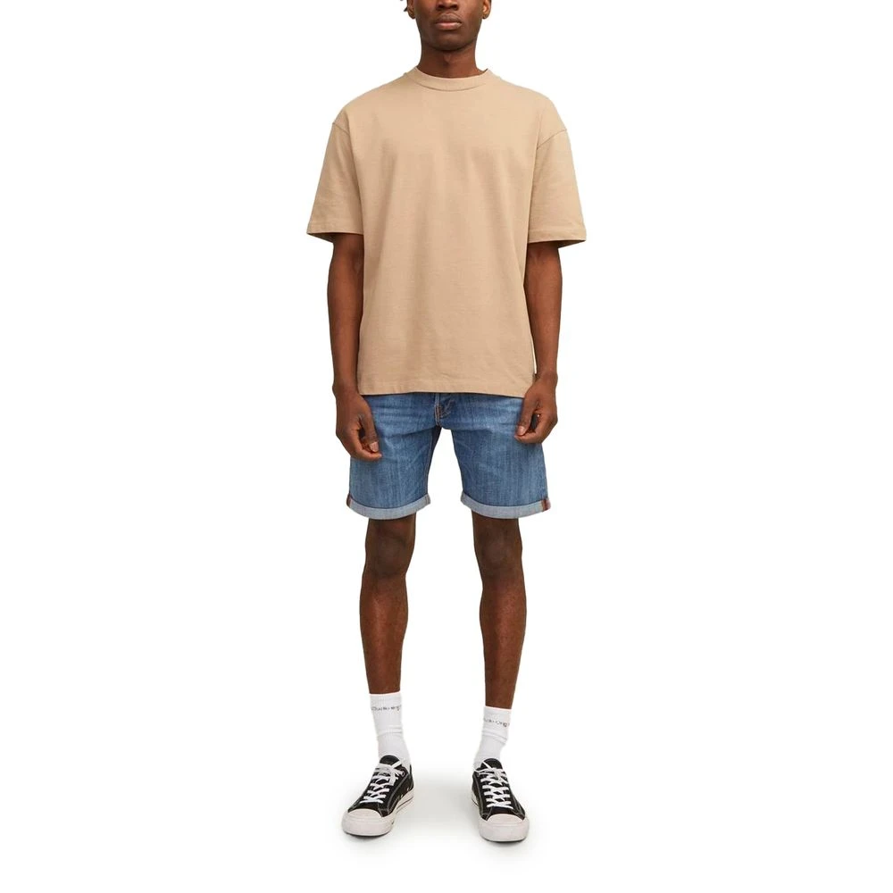 jack & jones Blauwe Katoenen Shorts Lente Zomer Collectie Blue Heren