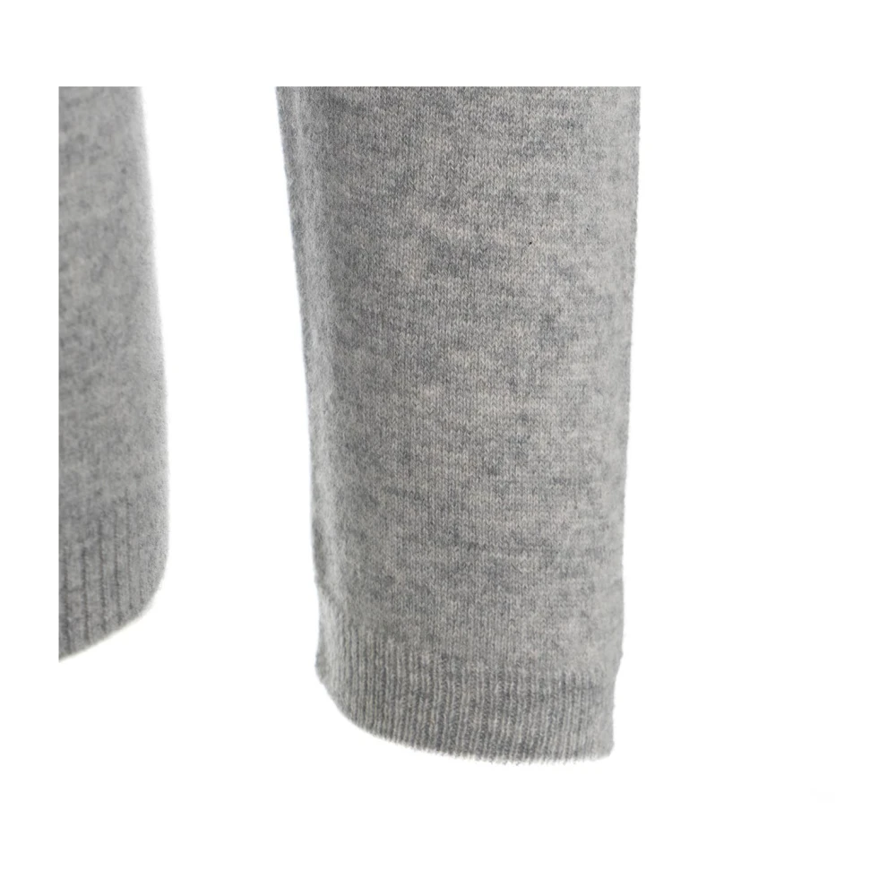 Daniele Fiesoli Luxe Cashmere Gebreide Kleding Grijs Aw24 Gray Heren