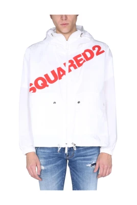 Logo Hooded Windbreaker