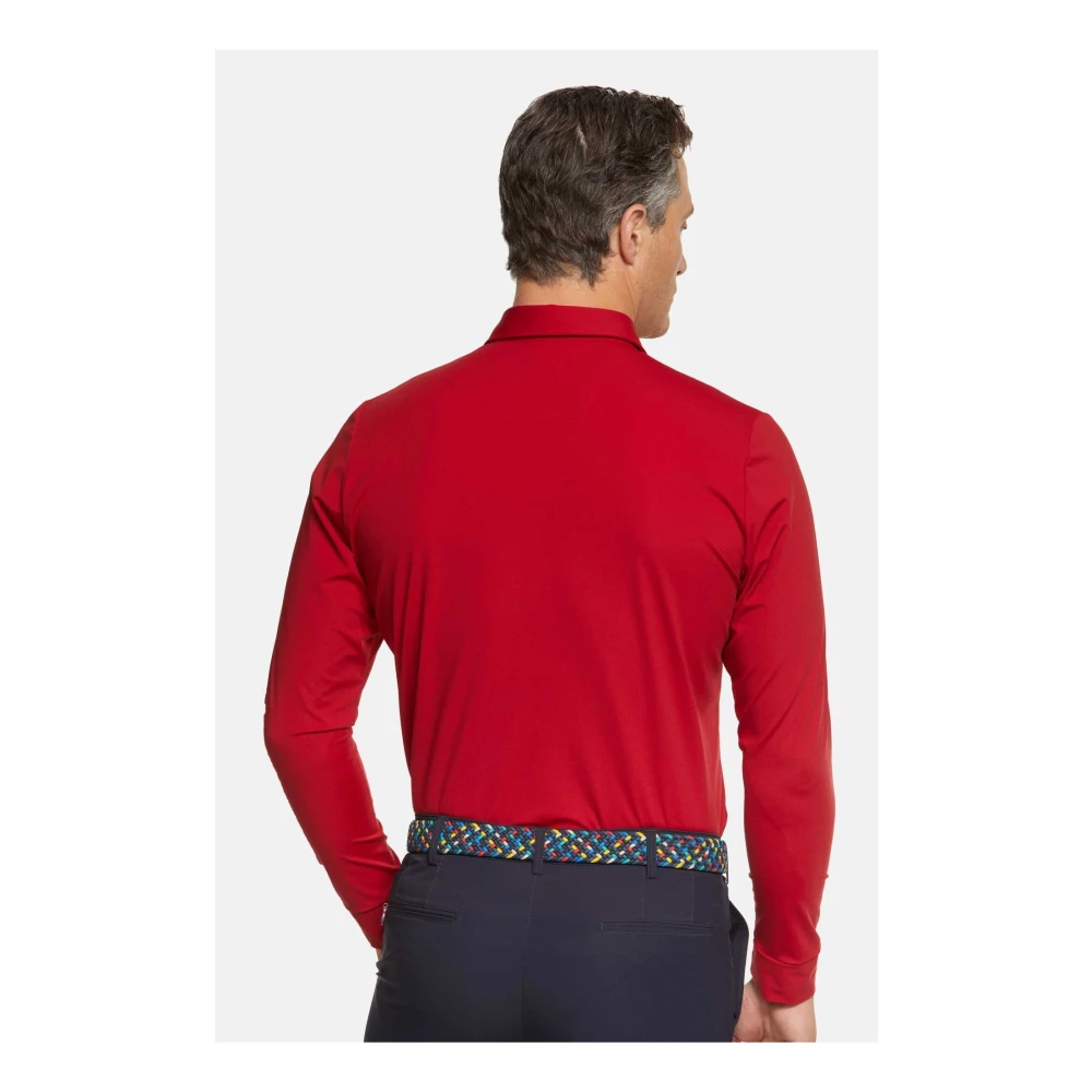 Meyer Bryson Poloshirt Red Heren