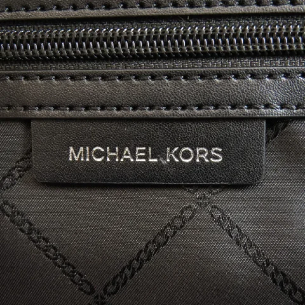 Michael Kors Pre-owned Plastic backpacks Black Dames