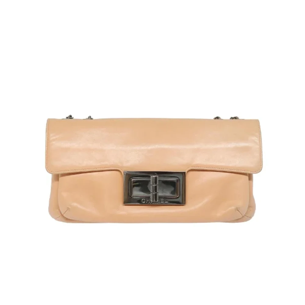 Chanel Vintage Pre-owned Fabric chanel-bags Pink Dames
