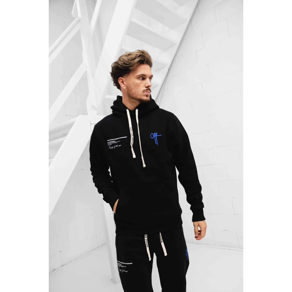 Off The Pitch Neo Heren Trainingspak Zwart Blauw Blue Heren