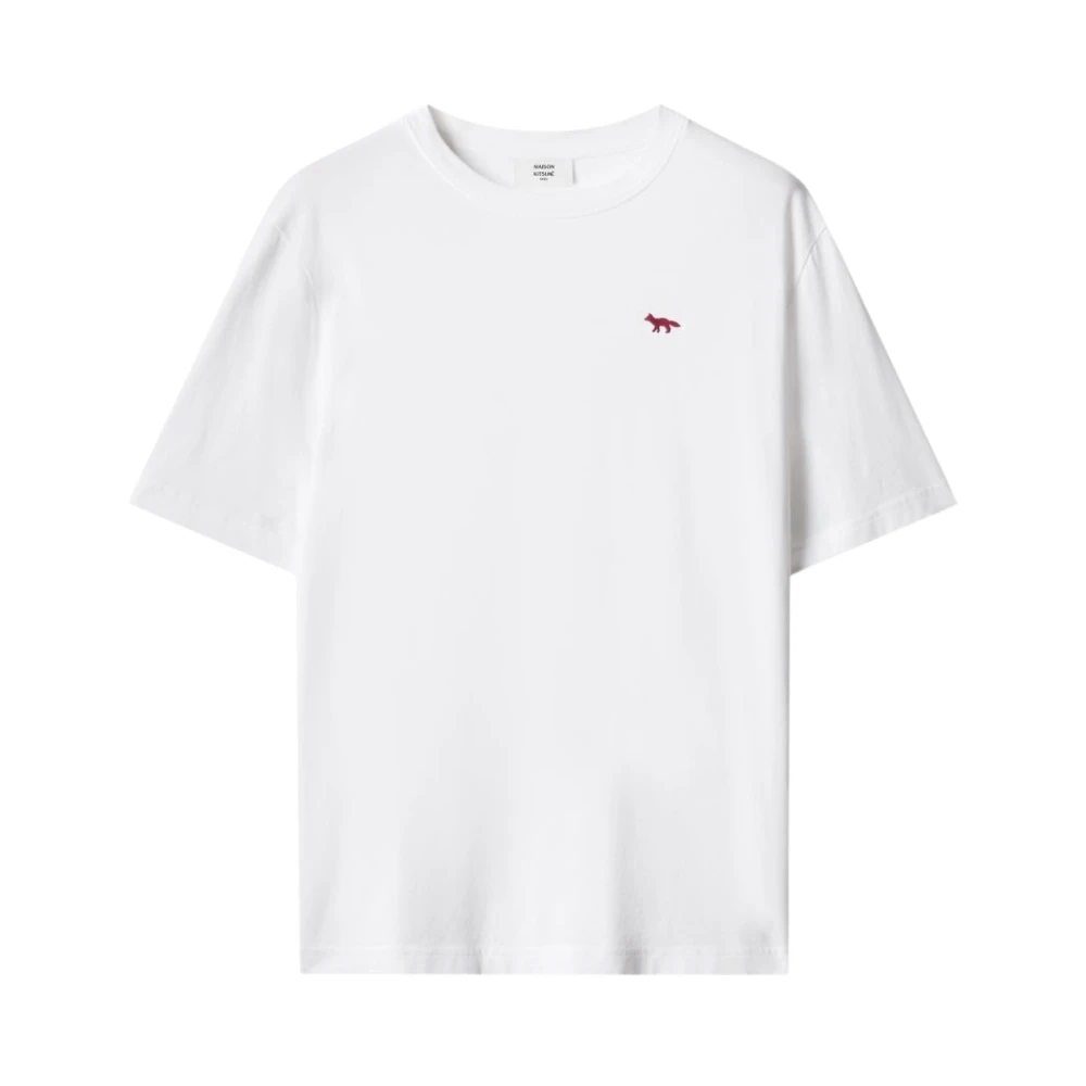 Maison Kitsuné Uomo Bianco - Maison Kitsune T-Shirt E Polo - Tops - M
