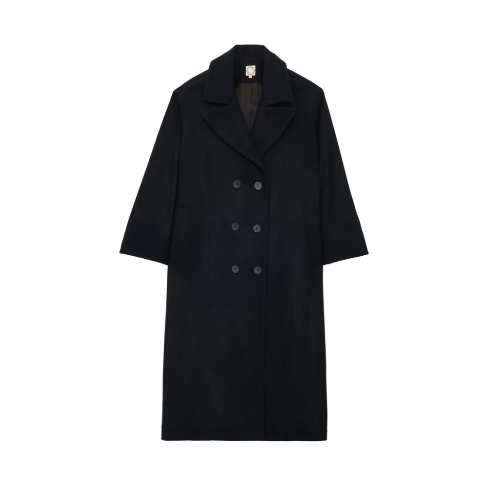 Ines De La Fressange Paris Denise Coat Blue Dames