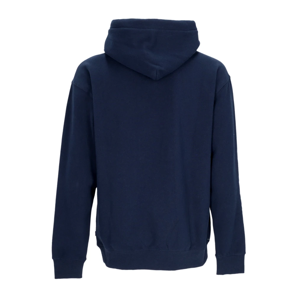 HUF Heren Heat Wave Pullover Hoodie Navy Blue Heren