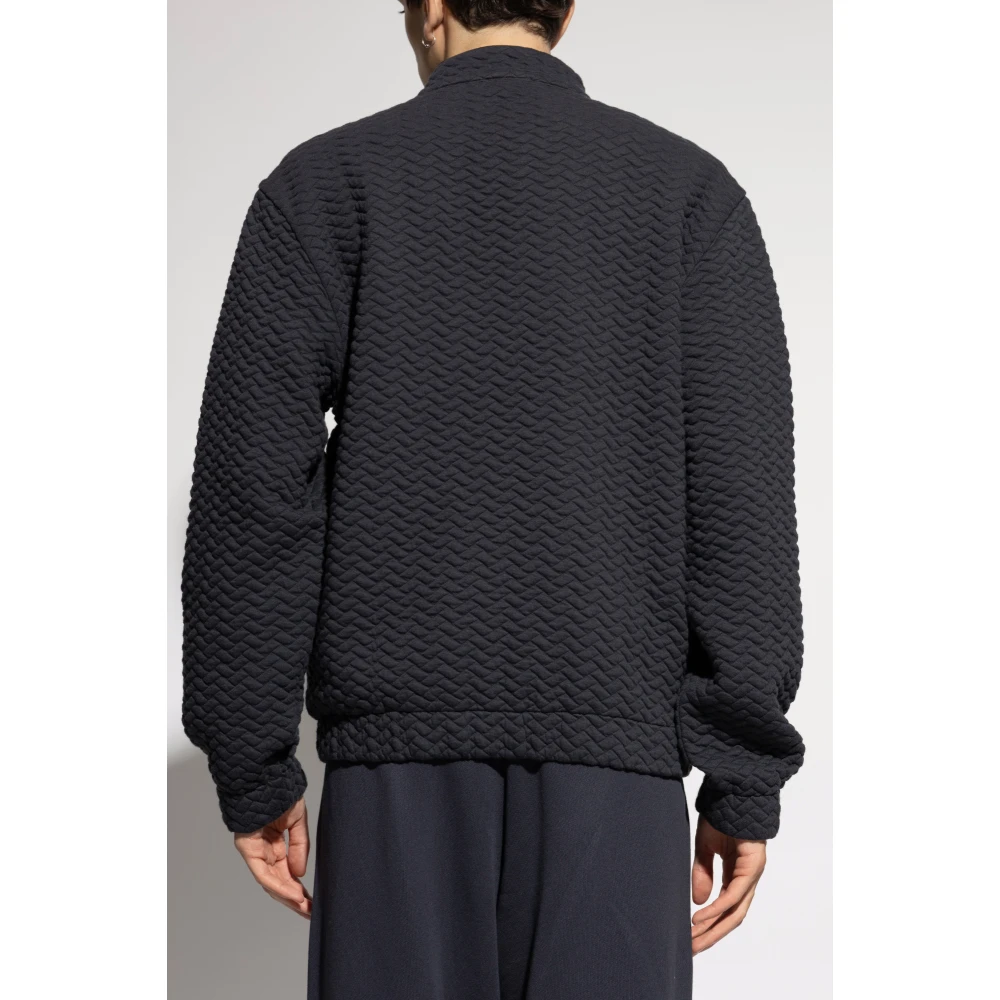 Emporio Armani Gewatteerde jas Black Heren