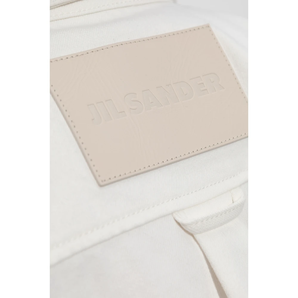 Jil Sander Denim overhemd White Dames