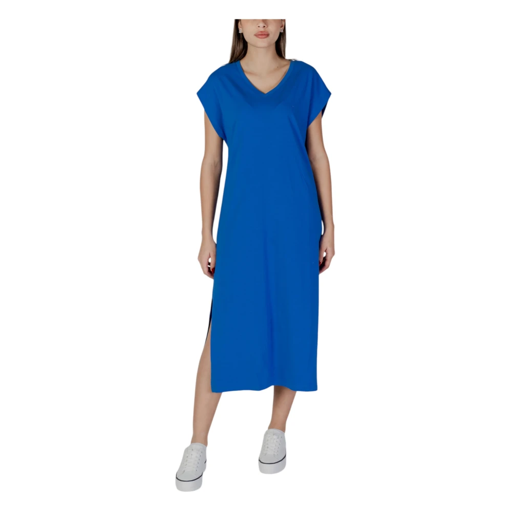 b.Young Lente Zomer Dames Jurken Collectie Blue Dames
