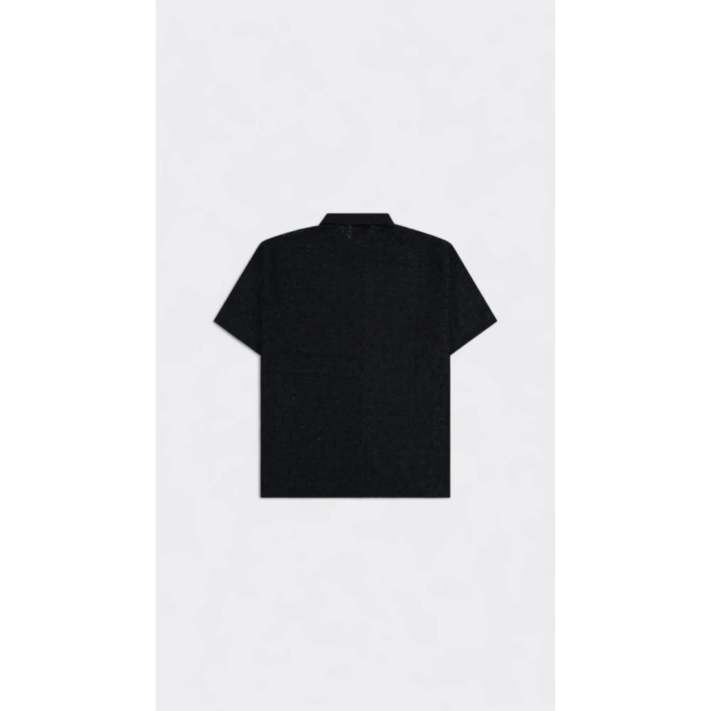 Pleasures Kanten Knoop Omlaag Shirt Black Heren