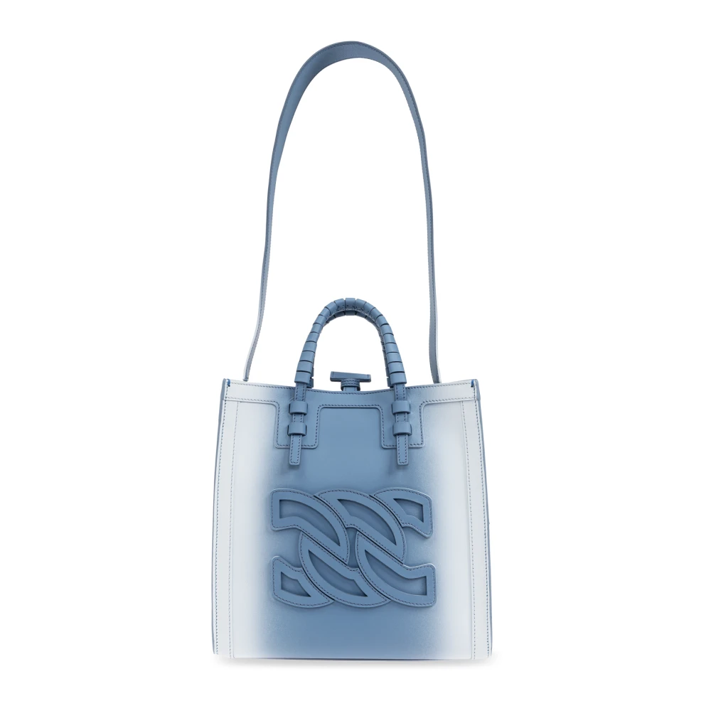 Casadei Tas Beaurivage Mini type shopper Blue Dames