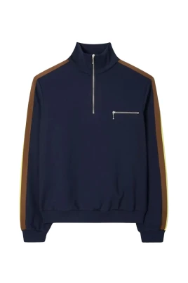 Side-Stripe Detail Sweatshirt