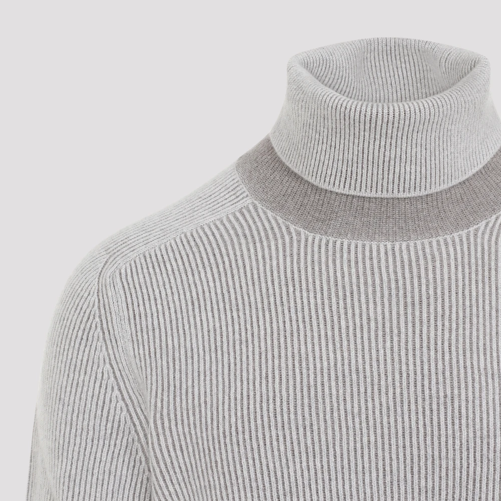 ETRO Kasjmier Raglan Mouwen Gebreide kleding Gray Heren