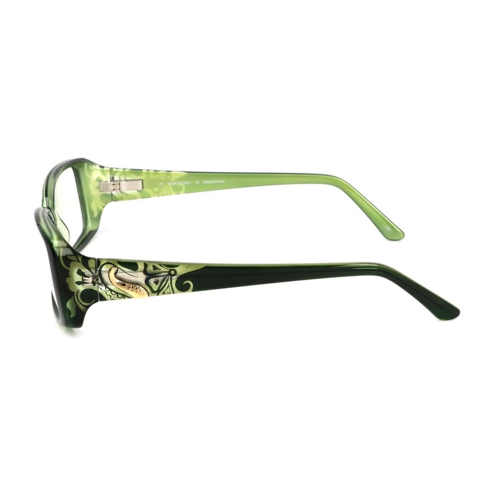 EMILIO PUCCI Groene Kunststof Montuur Bril Green Dames