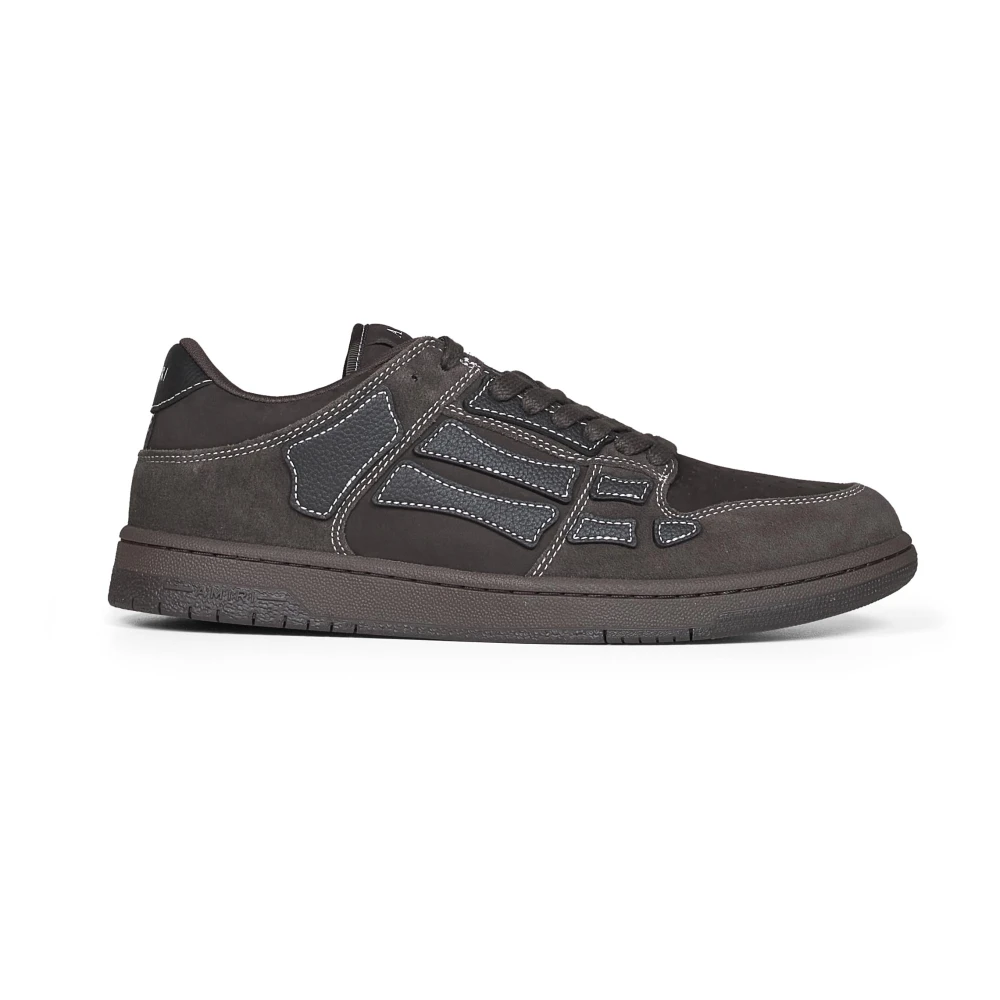 Amiri Men's Brown Skel Top Low - Sneakers - 7 Uk - Shoes