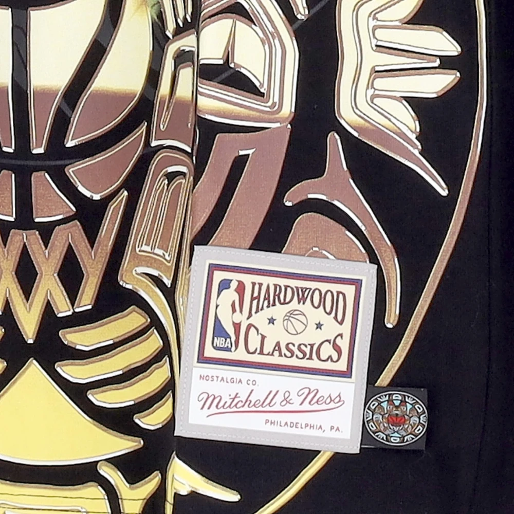 Mitchell & Ness T-shirt NBA Big Face 4.0 Hardwood Classics Vangri Black Heren