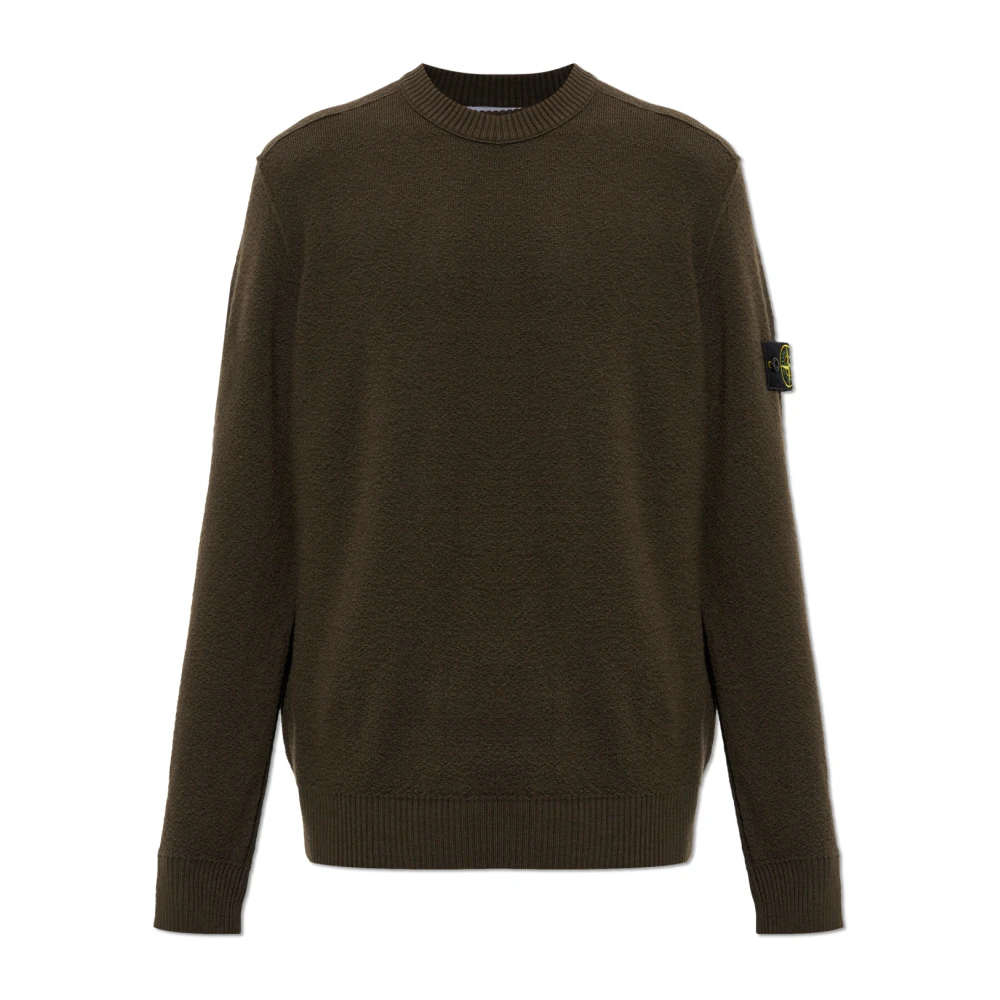Stone Island Uomo Grigio - Maglioni A Collo Rotondo - Knitwear - S - Immagine 3