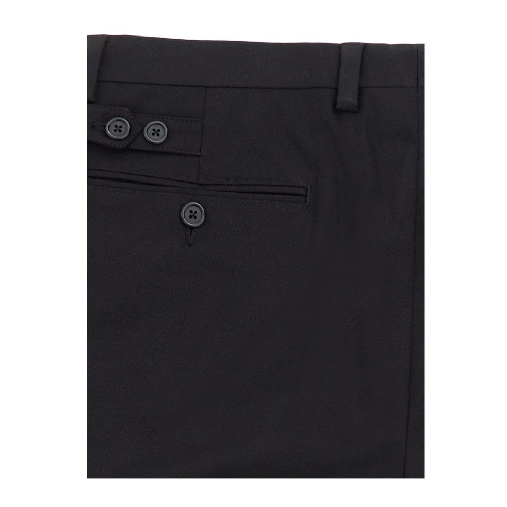 Dolce & Gabbana Zwarte katoenen jeans en broeken Black Heren