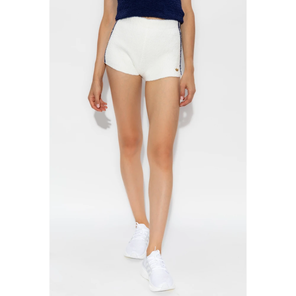 adidas Originals Logo shorts White Dames