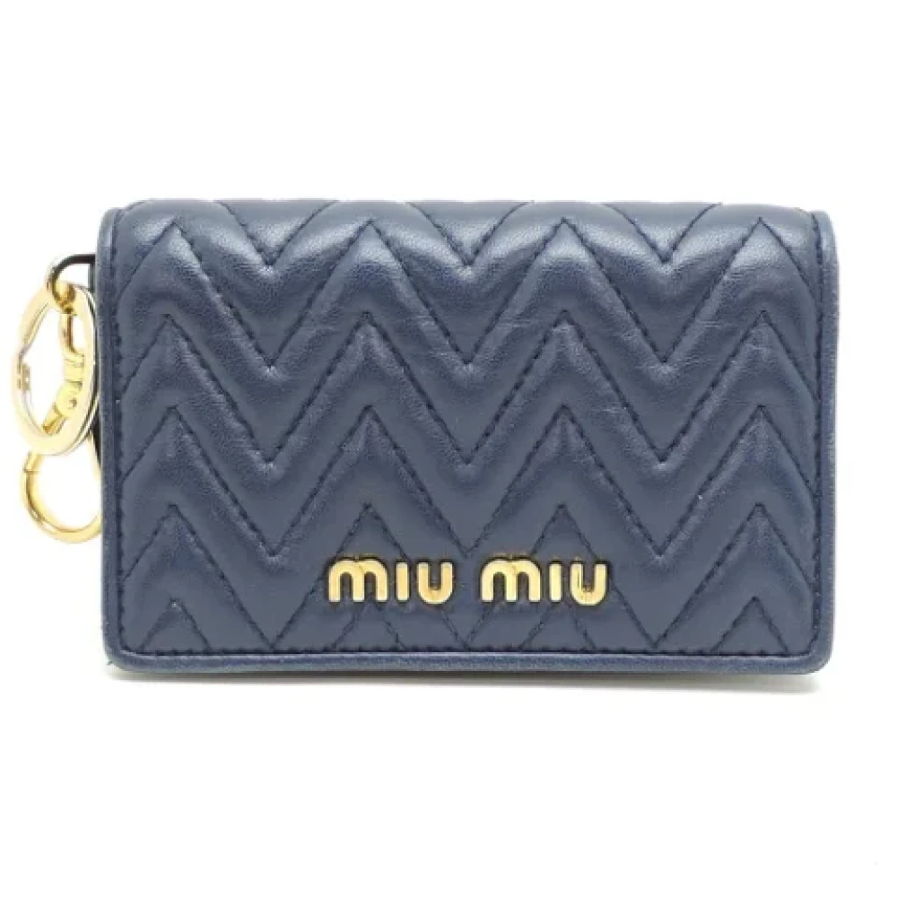 Pre-owned > Pre-owned Accessories > Pre-owned Wallets - - Miu Miu Pre-owned - Modalova