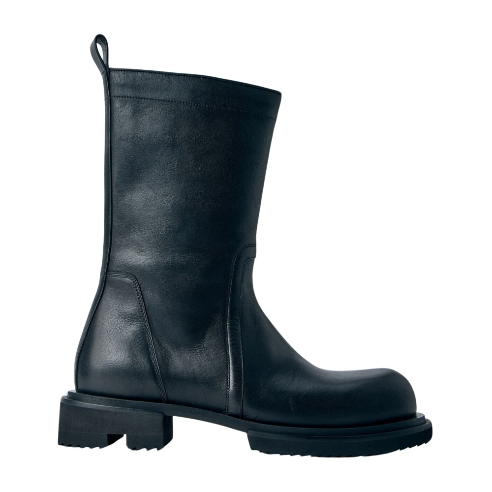 Rick Owens Black Creeper Gabe Boots - Male - Ankle Boots - 10 Uk - Shoes