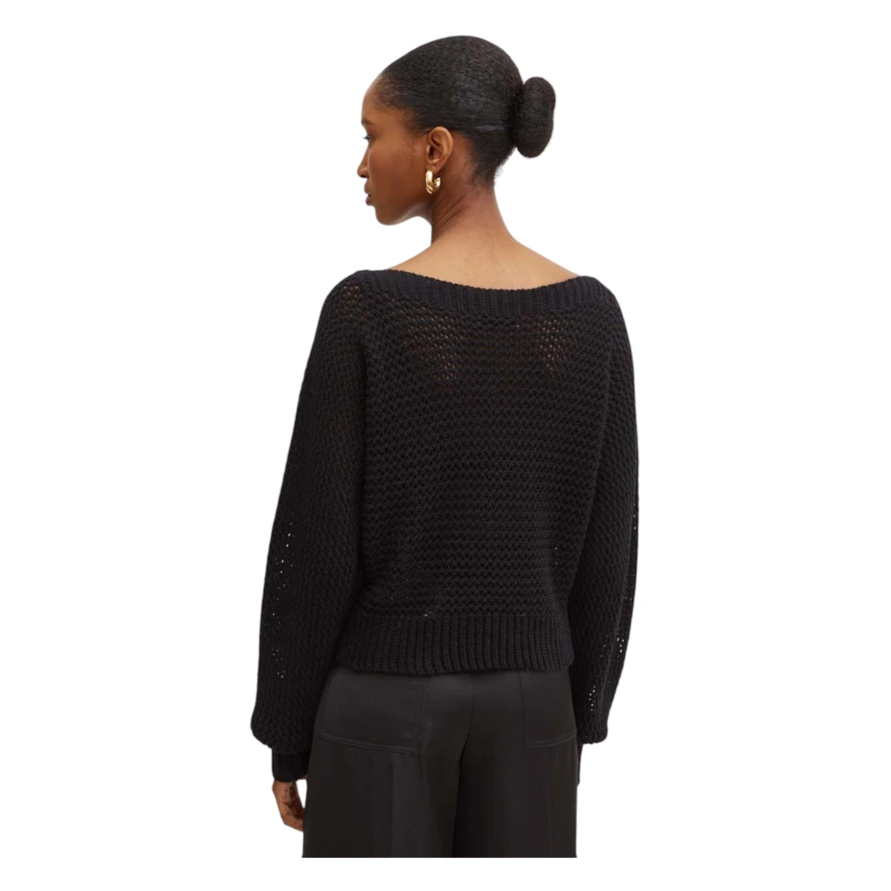 Twinset Bootnek Top Black Dames