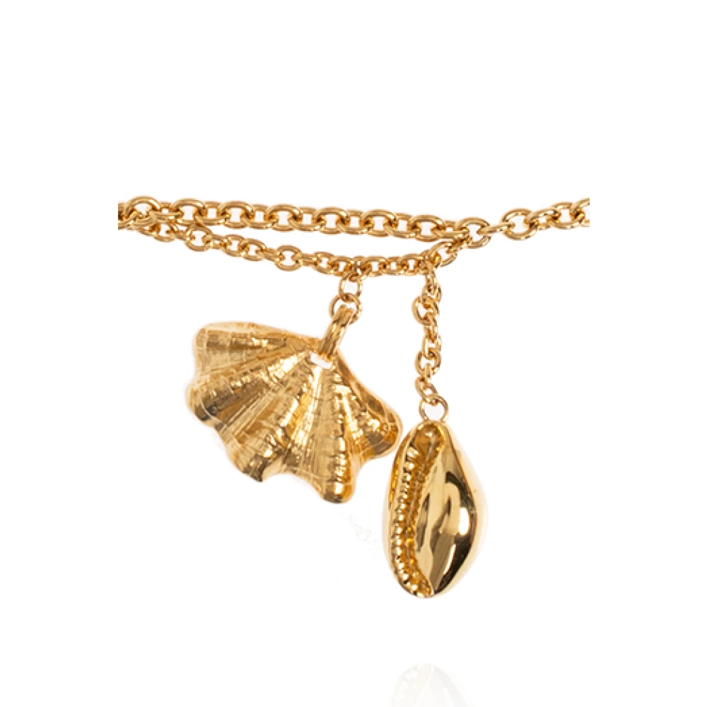 Chloé Messing riem met bedeltjes Yellow Dames