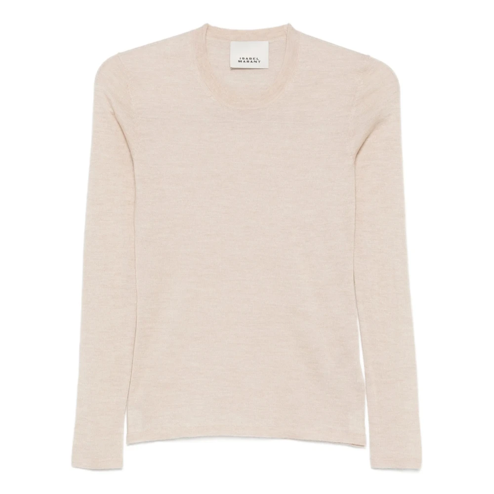 Isabel Marant Women's Beige Ilona Pullover Sweater