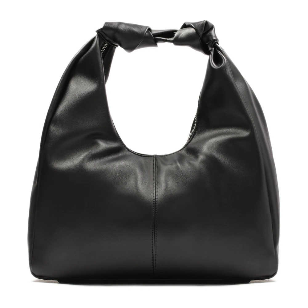 Kazar Studio Grote losse schoudertas van volnerf leer Black Dames