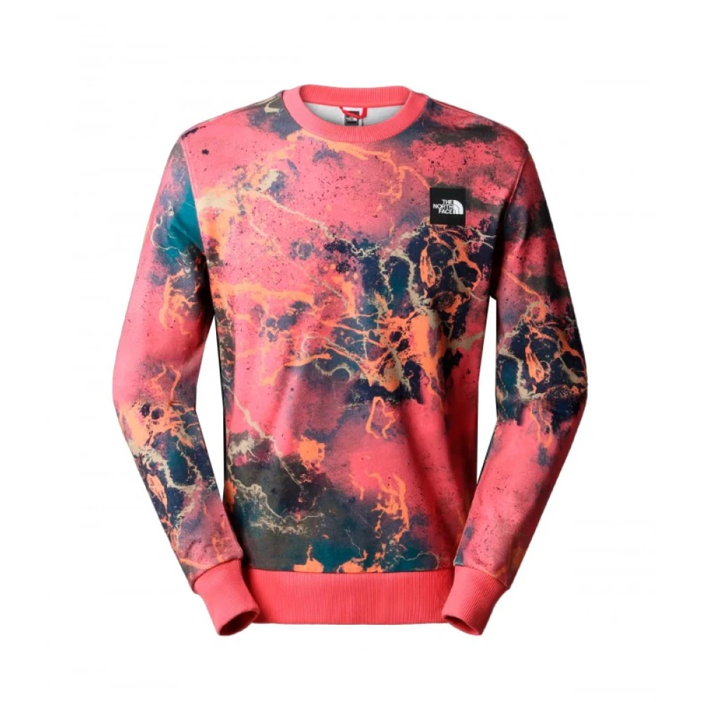 The North Face Zomer Logo Sweater Pink Heren