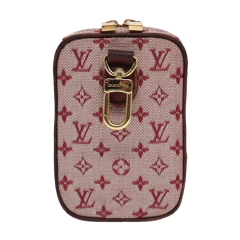 Louis Vuitton Vintage Pre-owned Canvas clutches Pink Dames