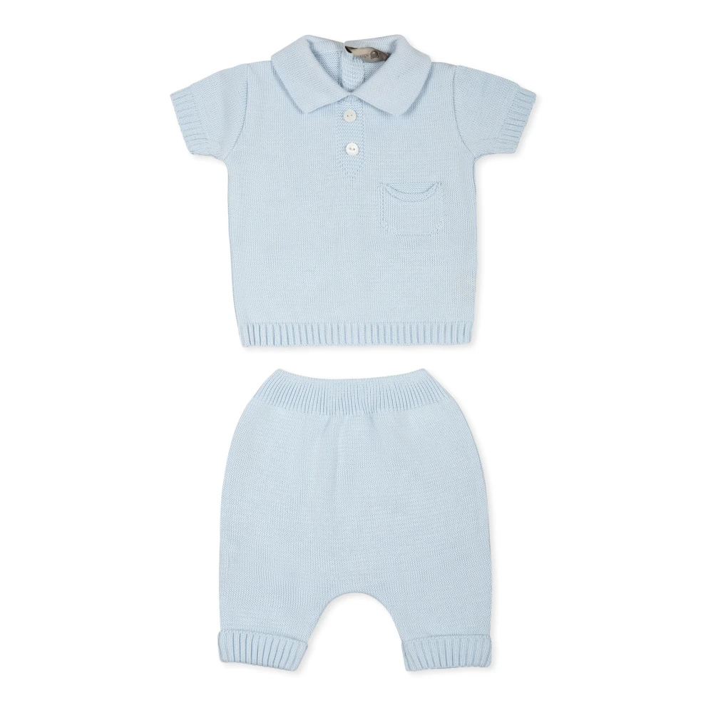 Little Bear Ljusblå Födelseset med Tröja Blue, Unisex