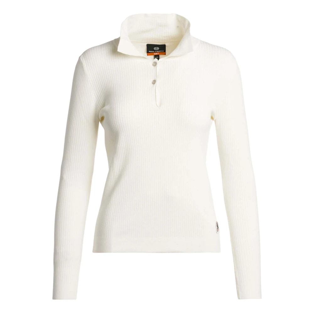 Parajumpers Stijlvolle Ecru Polo Shirts Beige Dames