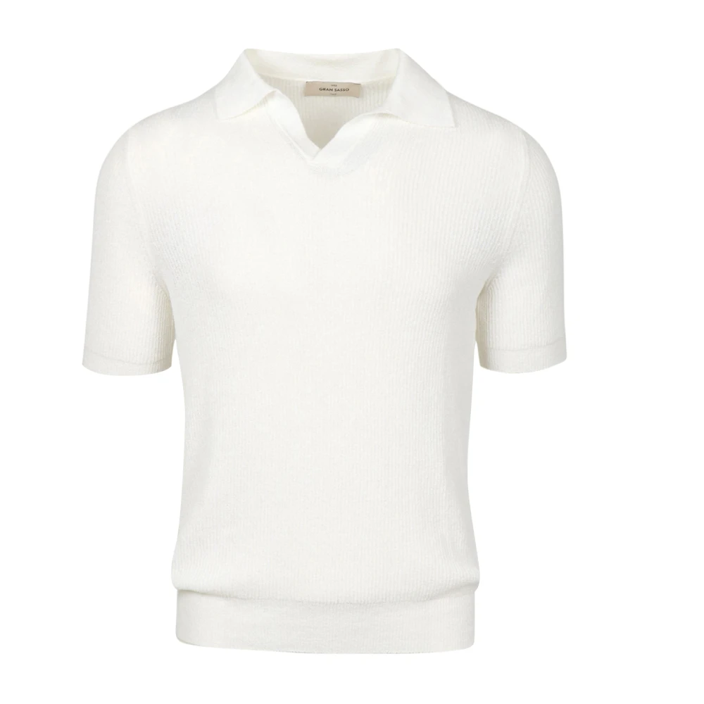 Gran Sasso Uomo Bianco Top, 2XL, New,