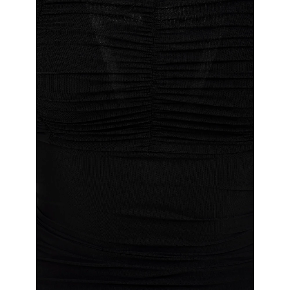 Mar De Margaritas Zwarte Bloemenjurk Sveva Black Dames
