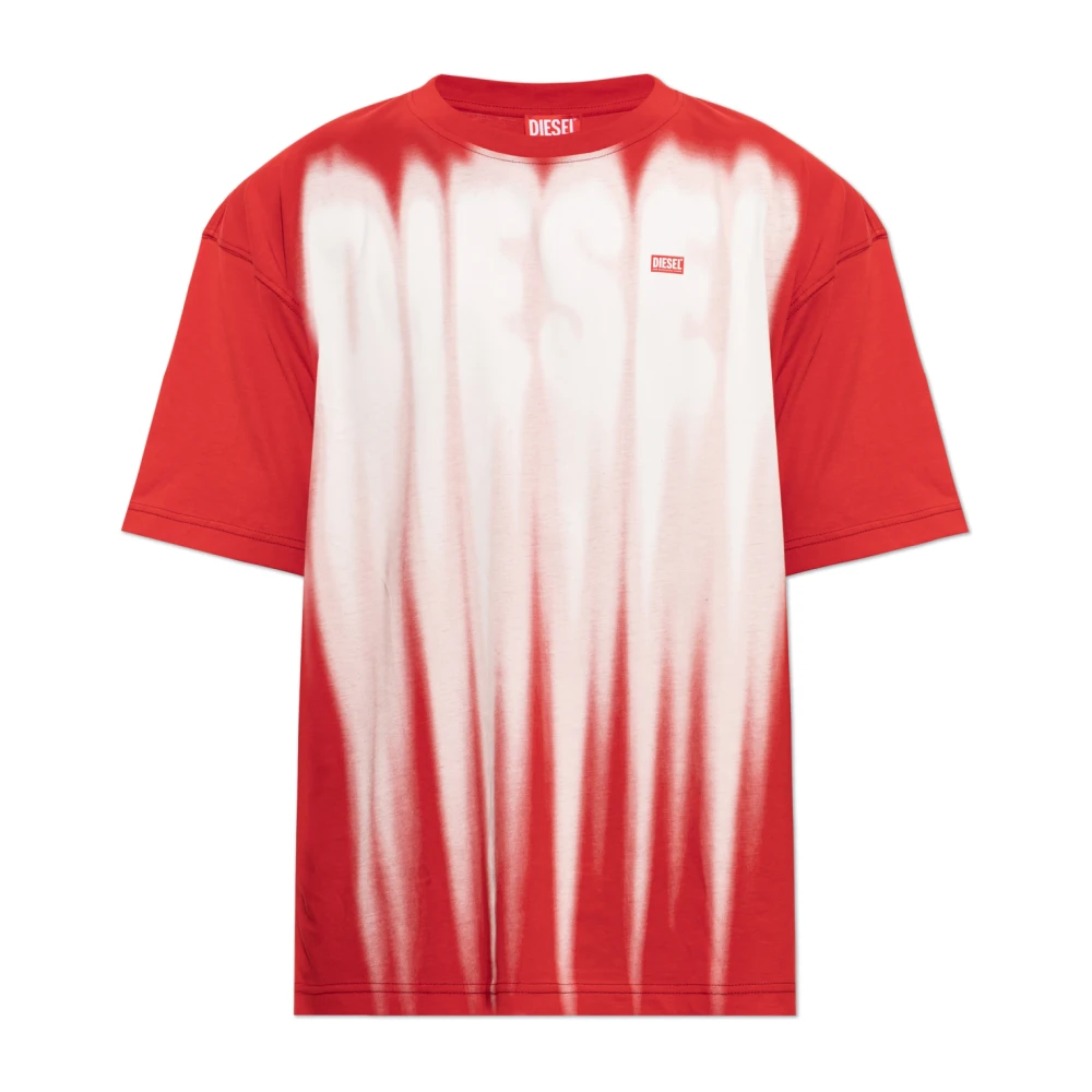 Diesel Uomo Rosso - T-Boxt-Aa1 - Tops - L