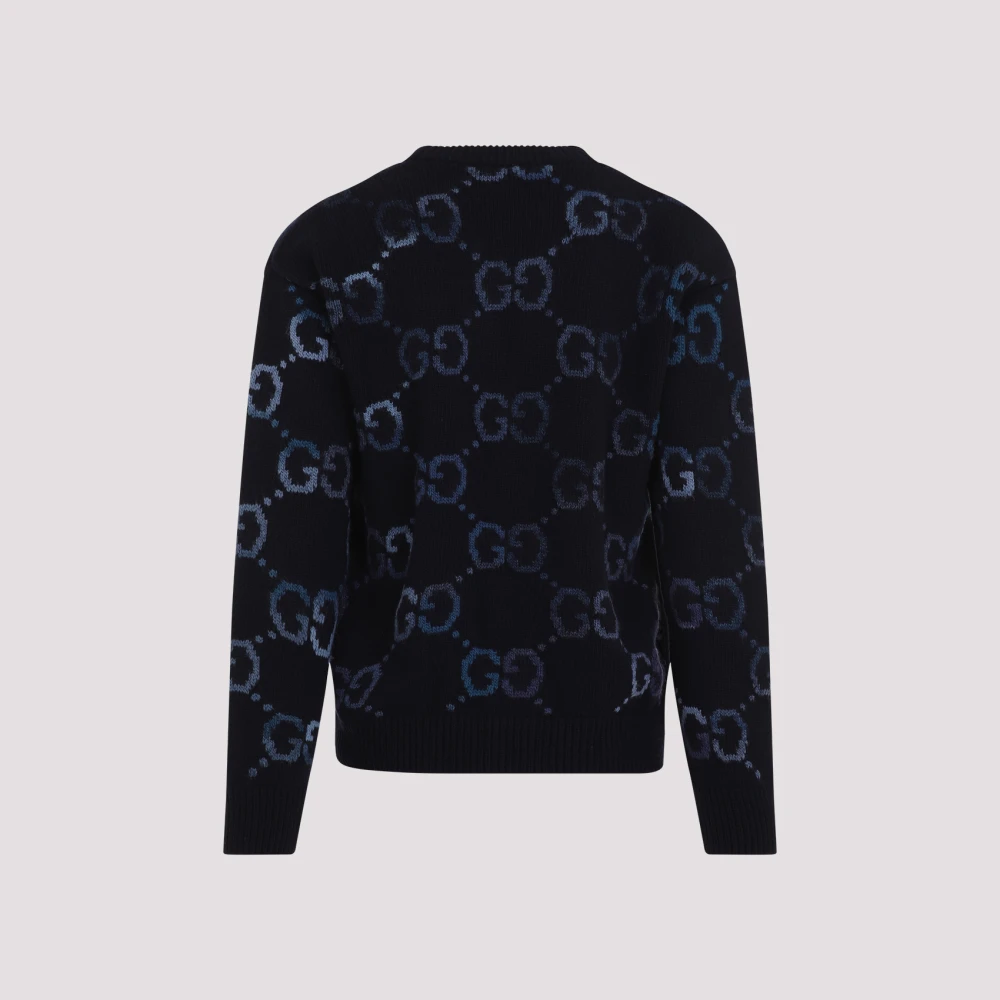 Gucci Blauwe Sweatshirt Stijlvol Comfort Luxe Modern Blue Heren