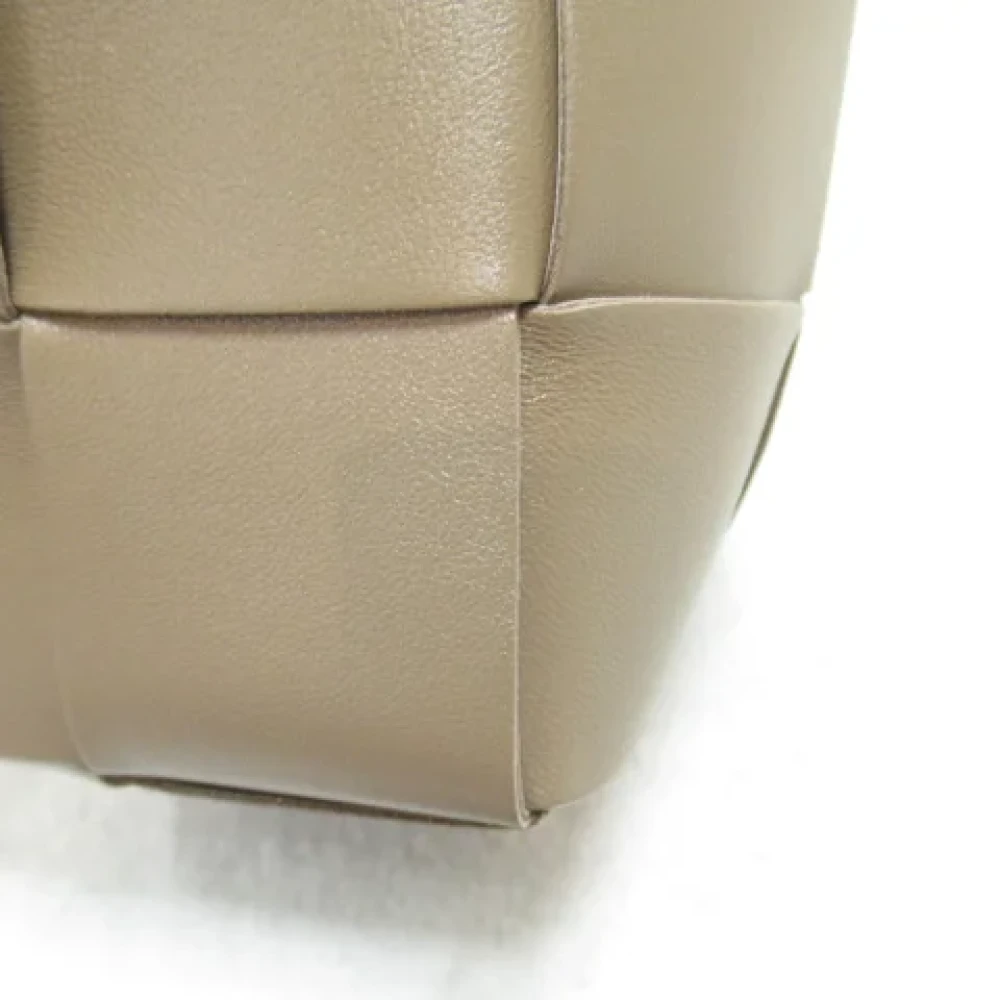 Bottega Veneta Vintage Pre-owned Leather shoulder-bags Brown Dames