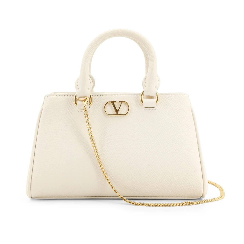 Valentino Garavani Women's Beige Handbags, One Size, Top Handle Bag