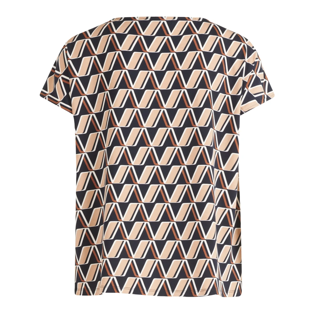 Betty Barclay Printshirt met Watervalhals Multicolor Dames