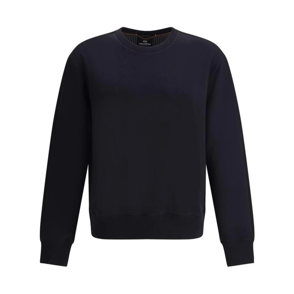 Parajumpers Sweatshirt met 3D-textuur en oversized achterprint Black Heren