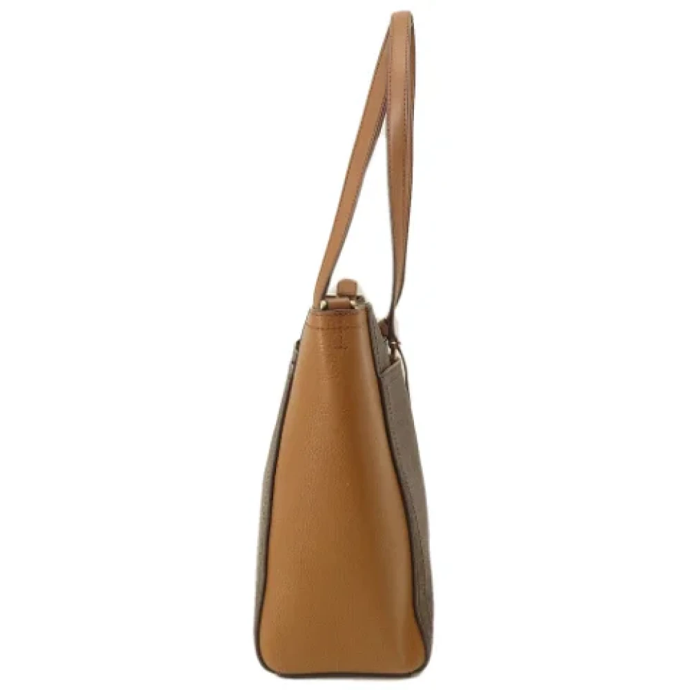 Michael Kors Pre-owned Fabric totes Brown Dames