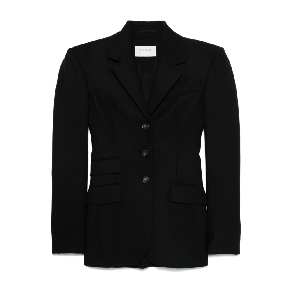 SPORTMAX Stijlvolle Opice Mode Accessoires Black Dames