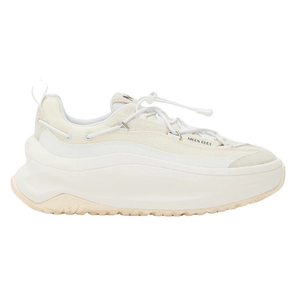 Moon Boot Women's White Sneakers, 7 Uk, Moon247 Xlace Sneaker