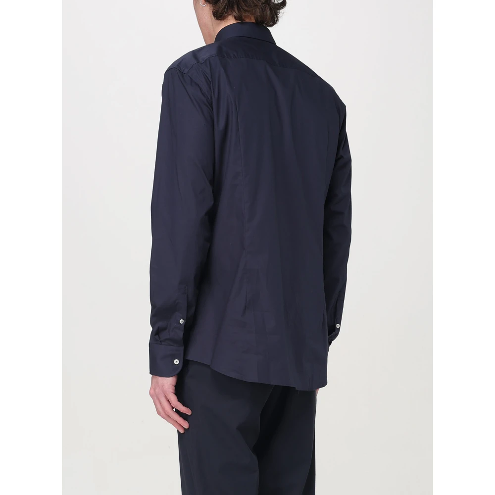 Hugo Boss Casual Herenoverhemd met Hank-detail Blue Heren